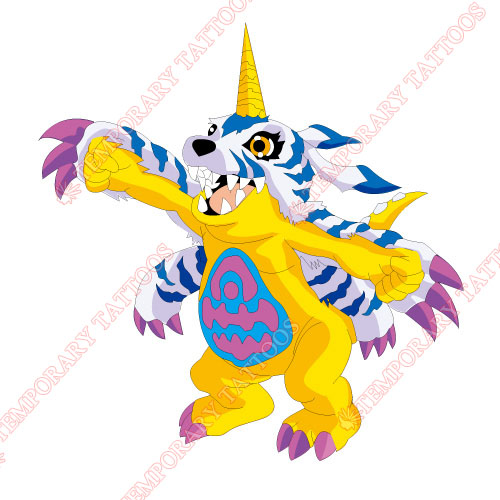 Digital Monsters Customize Temporary Tattoos Stickers NO.3527